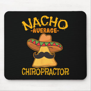 Mousepad Nacho Média Chiropractor Mexicano Cinco De Mayo F