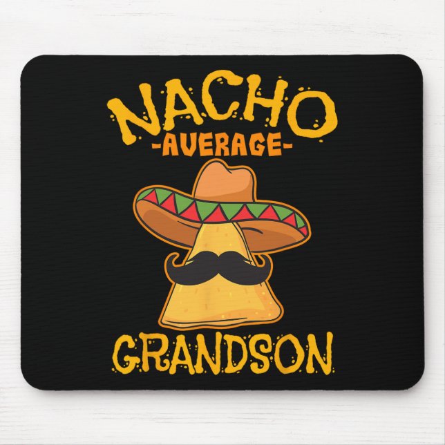 Mousepad Nacho Média do neto netto mexicano Cinco de (Frente)