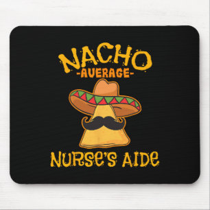 Mousepad Nacho Média Enfermeira Aide Cinco De Mayo Mexico