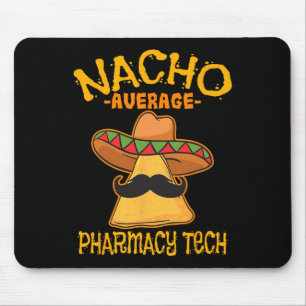Mousepad Nacho Média Farmácia Farmacêutica Tech Cinco De Mã