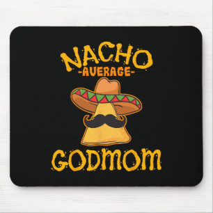 Mousepad Nacho Média Godman Mexicano Cinco De Mayo Godmoth