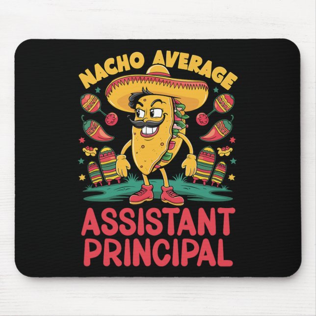 Mousepad Nacho Média Istant Principal Cinco De Mayo Mexican (Frente)