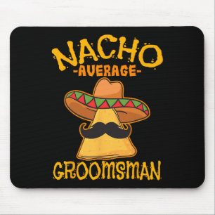 Mousepad Nacho Média Padrinho de casamento Melhor Homem Cas