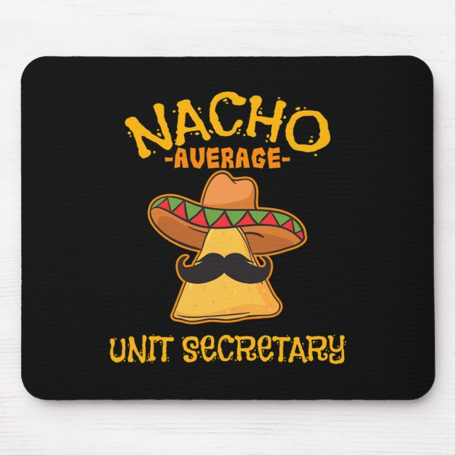 Mousepad Nacho Médio Secretário da Unidade Mexicana Cinco D (Frente)