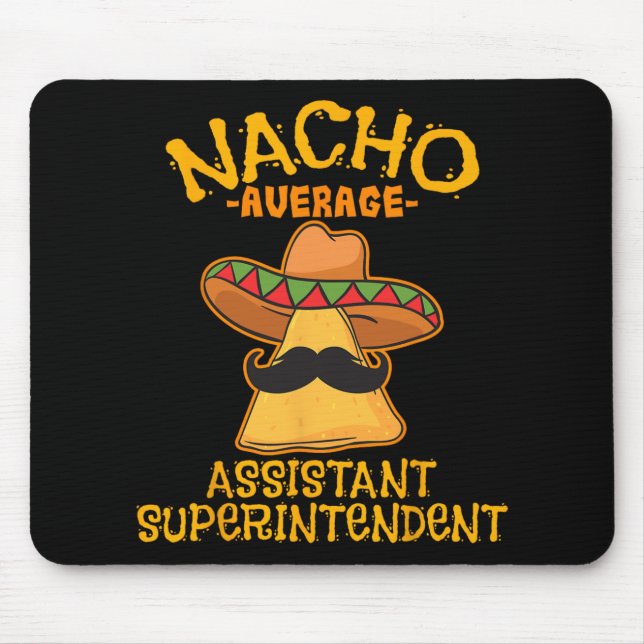 Mousepad Nacho Superintendente Instantâneo Médio Cinco De M (Frente)