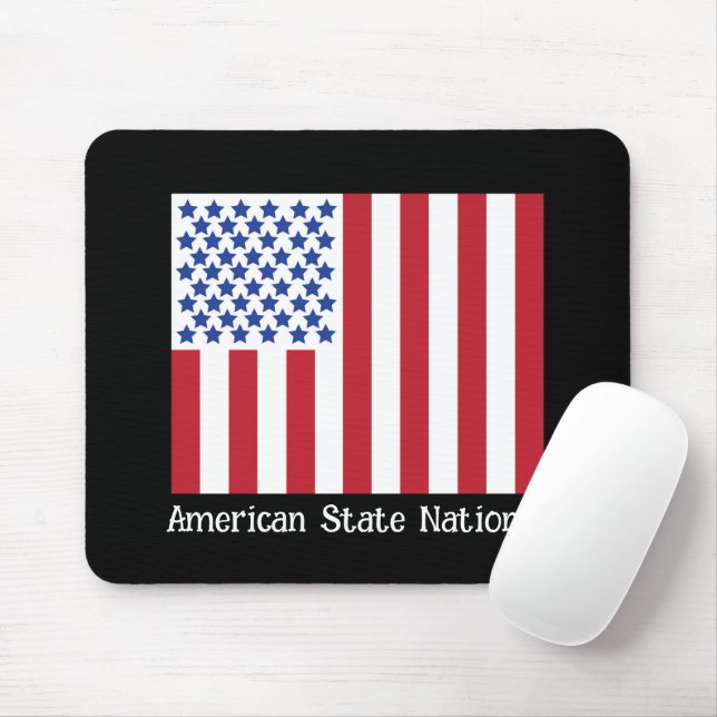 Mousepad Nacional do Estado Americano com Paz (Com mouse)