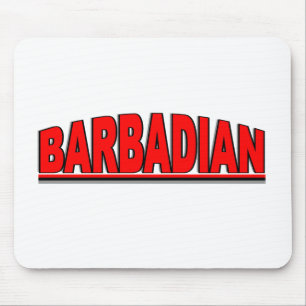 Mousepad Nacionalidades - "Barbadian "