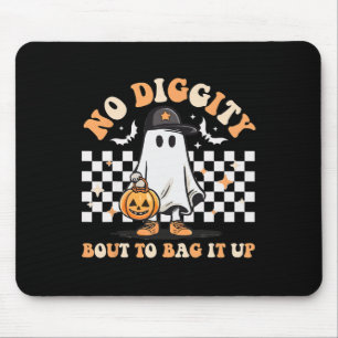 Mousepad Nada De Diggutis Para Apanhá-Lo No Dia das Bruxas 