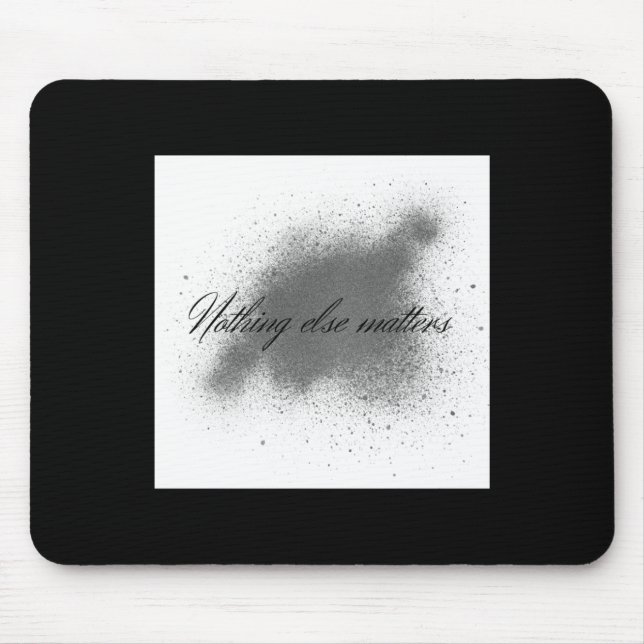 Mousepad Nada mais do adesivo S1 (Frente)