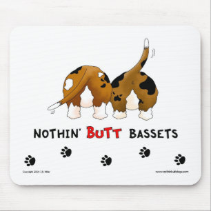 Mousepad Nada termina Bassets