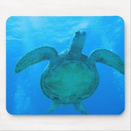 Mousepad Nadar com as tartarugas de mar em Havaí 1