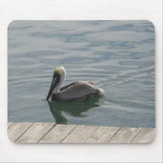 Mousepad Nadar Pelicano na Água