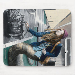 Mousepad Naga Explorando o World Viagem Fantasy Art Mousepa