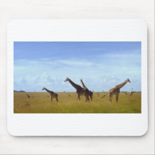 Mousepad Nairobi National Park Girafas
