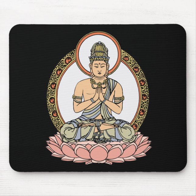 Mousepad Namaskara Mudra Buddha (Frente)
