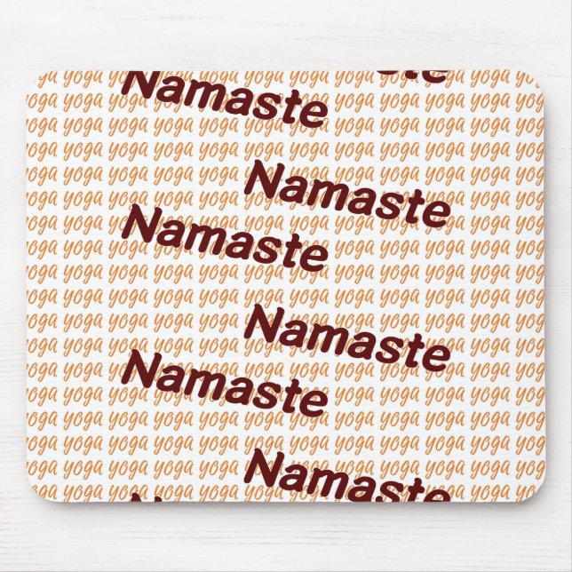 Mousepad Namaste de Yoga Legal (Frente)