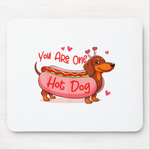 Mousepad Namorada Amante de Dachshund Mãe Wiener Você é Um