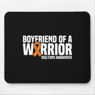 Mousepad Namorado de um Warrior Orange Ribbon RSDCRPS