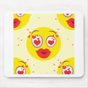 Mousepad Namorados kiss Emoji
