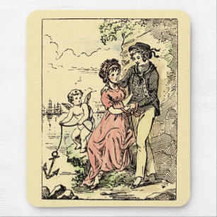 Mousepad Namorados Vintage