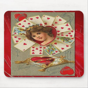 Mousepad Namorados Vitoriano A Rainha dos Corações
