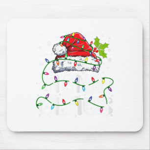 Mousepad Nana Claus Christmas Santa Hat Matando Família Xma