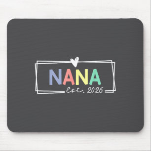 Mousepad Nana Est 2026 Promovida a Avó 2026 Para a Vovó