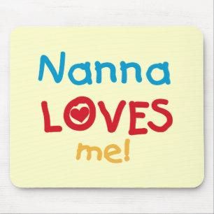 Mousepad Nanna ama-me T-shirts e presentes
