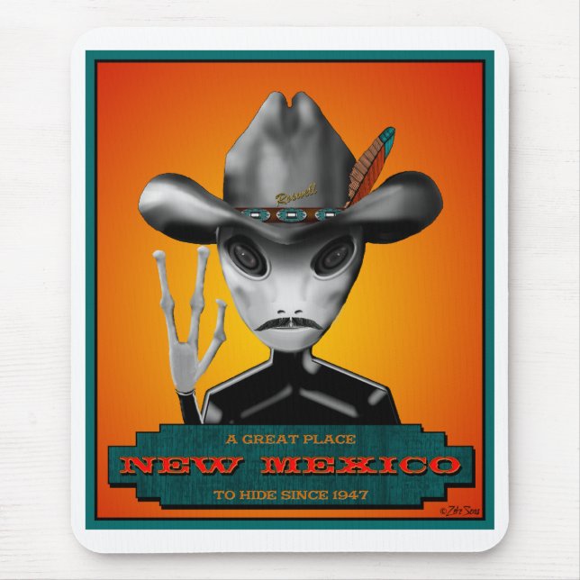 Mousepad Nanômetro - Um grande lugar a esconder (Frente)