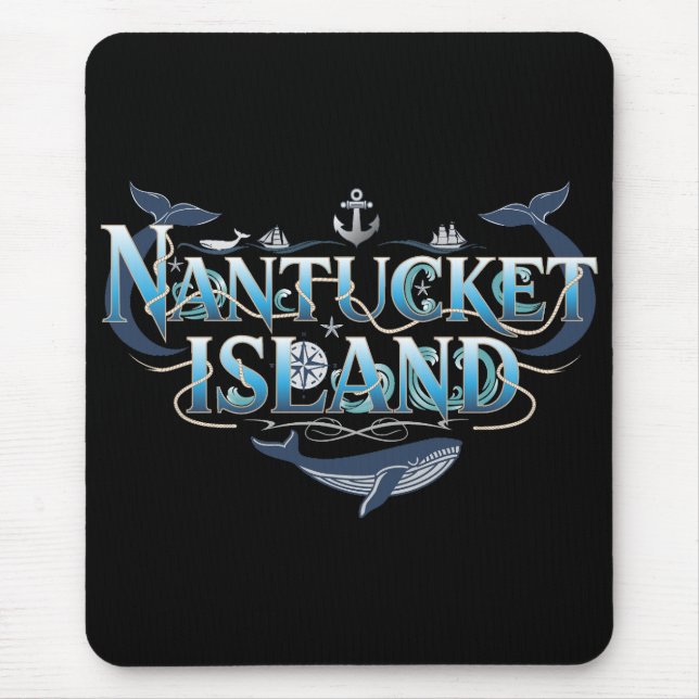 Mousepad Nantucket Island Massachusetts (Frente)