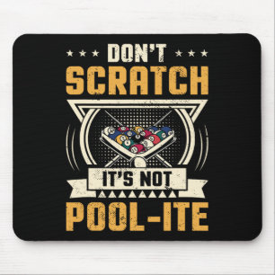 Mousepad Não Arrume Não É Snooker Billiards De Piscina