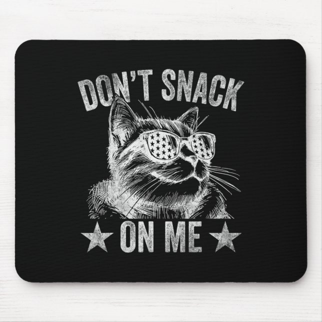 Mousepad Não brinque comigo Gato 1 (Frente)