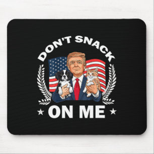 Mousepad Não brinque comigo... Gato Donald Trump.