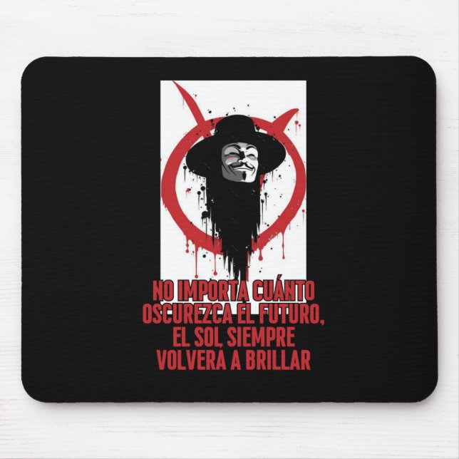 Mousepad Não Como O Futuro Escuro Fica (Frente)