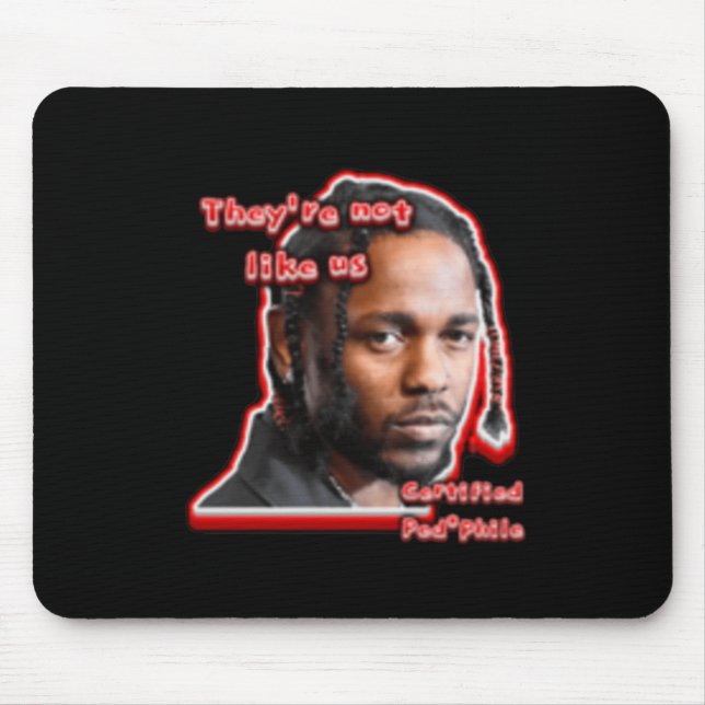 Mousepad Não como o nosso adesivo (Frente)