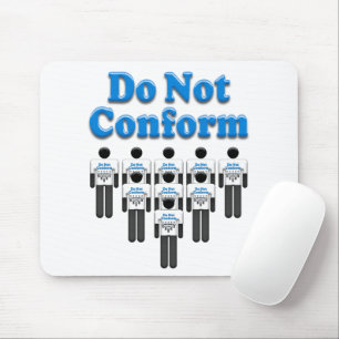 Mousepad Não Conformar
