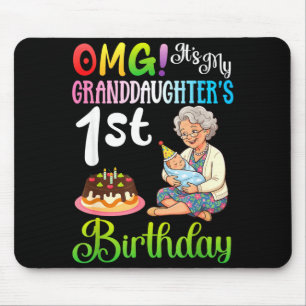 Mousepad Não consigo manter a calma 1º aniversário da neta