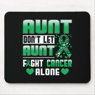 Mousepad Não Deixe a Tia Lutar Contra o Câncer Sozinha Cânc