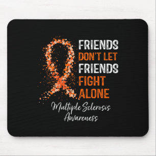 Mousepad Não Deixe os amigos combaterem a Sra. Sozinha Scle
