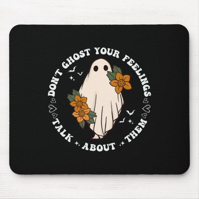 Mousepad Não Deixe seus Sentimentos Fantasmagóricos Tempora (Frente)