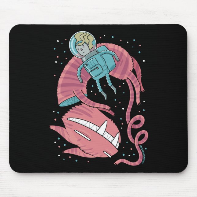 Mousepad Não é para onde você vai... (Frente)