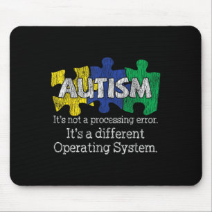 Mousepad Não É Um Erro De Processamento Autista Crianças Au