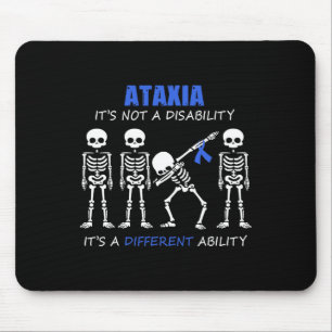 Mousepad Não é um esqueleto de abater por deficiência