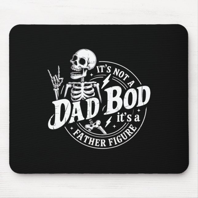 Mousepad Não é um Pai, é um Pai Figura Retro Fath (Frente)