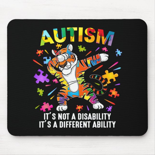 Mousepad Não é uma consciência de agilidade do tigre (Frente)
