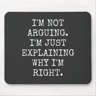 Mousepad Não estou a argumentar que estou apenas a explica