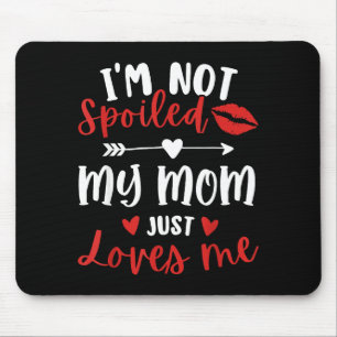 Mousepad Não estou silenciado Minha mãe me ama Filha Filho