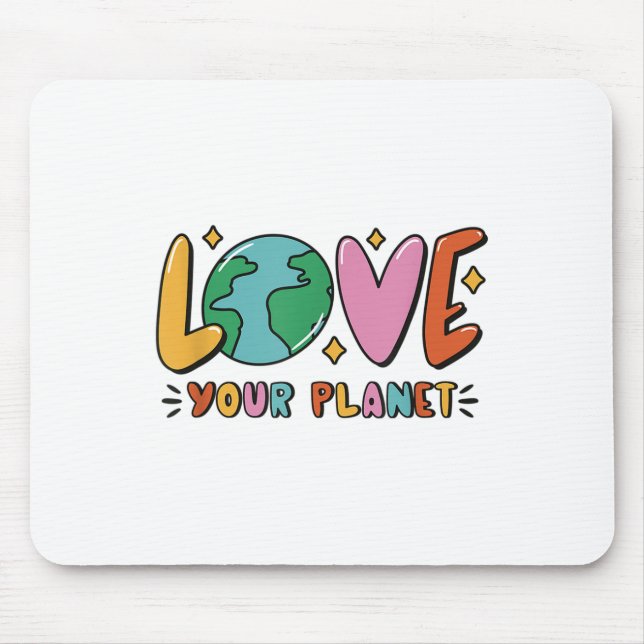Mousepad Não Existe Um Plano B Ambiental De Proteção Climát (Frente)
