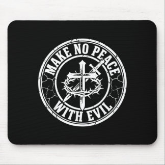 Mousepad Não Faça Paz Com Cavaleiro Templário do Mal Jerum 