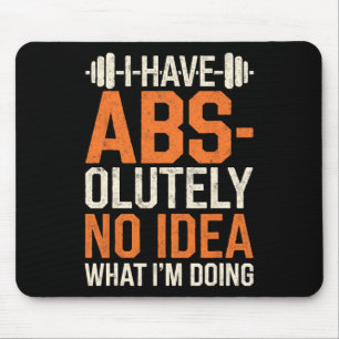 Mousepad Não faço ideia do que estou fazendo, Gym Funn